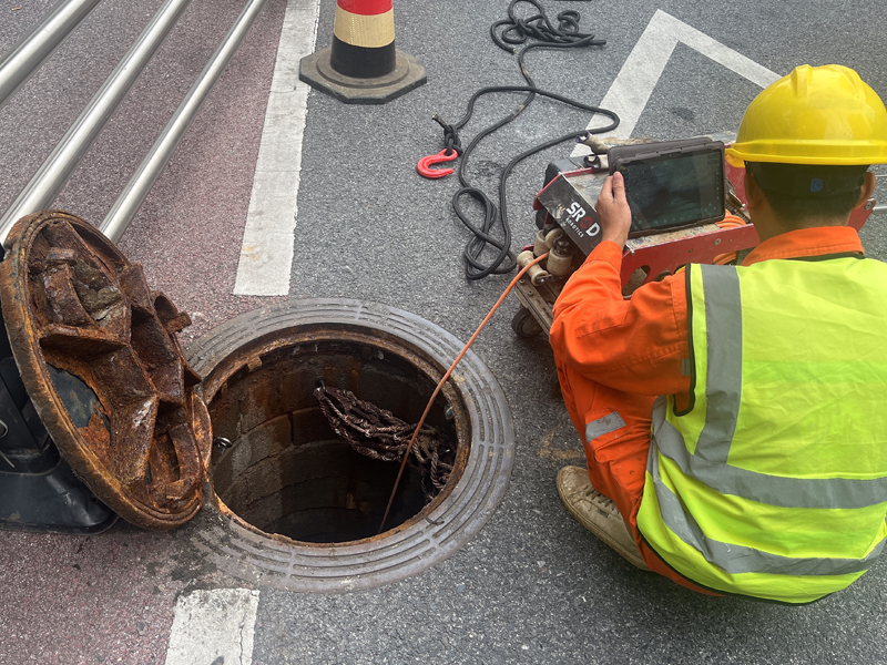 宝华市政管道内窥检测