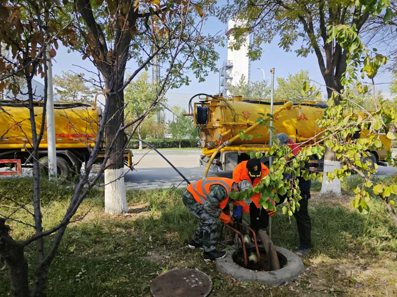 宝华厂区管道清洗